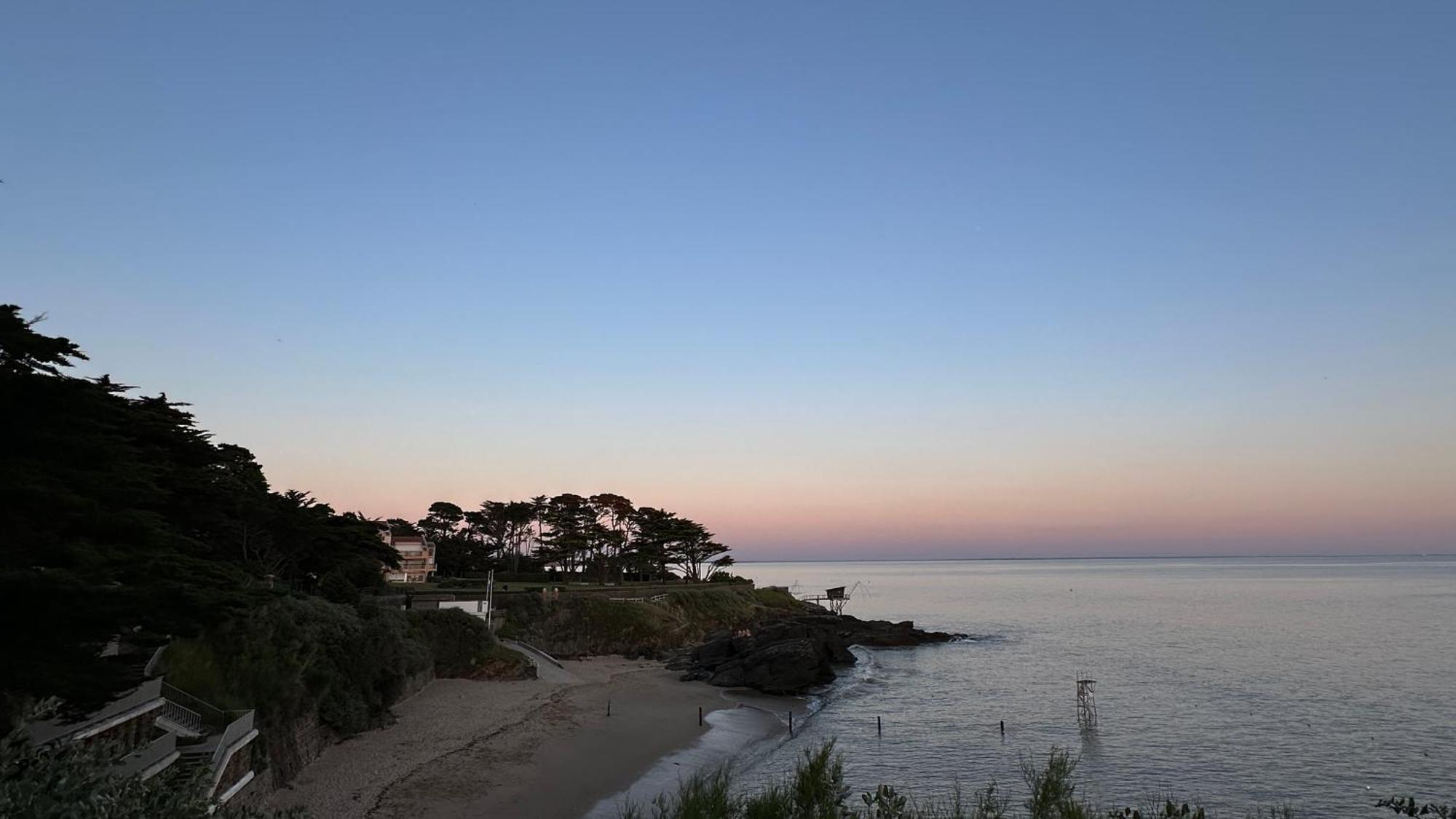 Appartement Vue Mer. A 40M De La Plage. Pornic Exterior photo